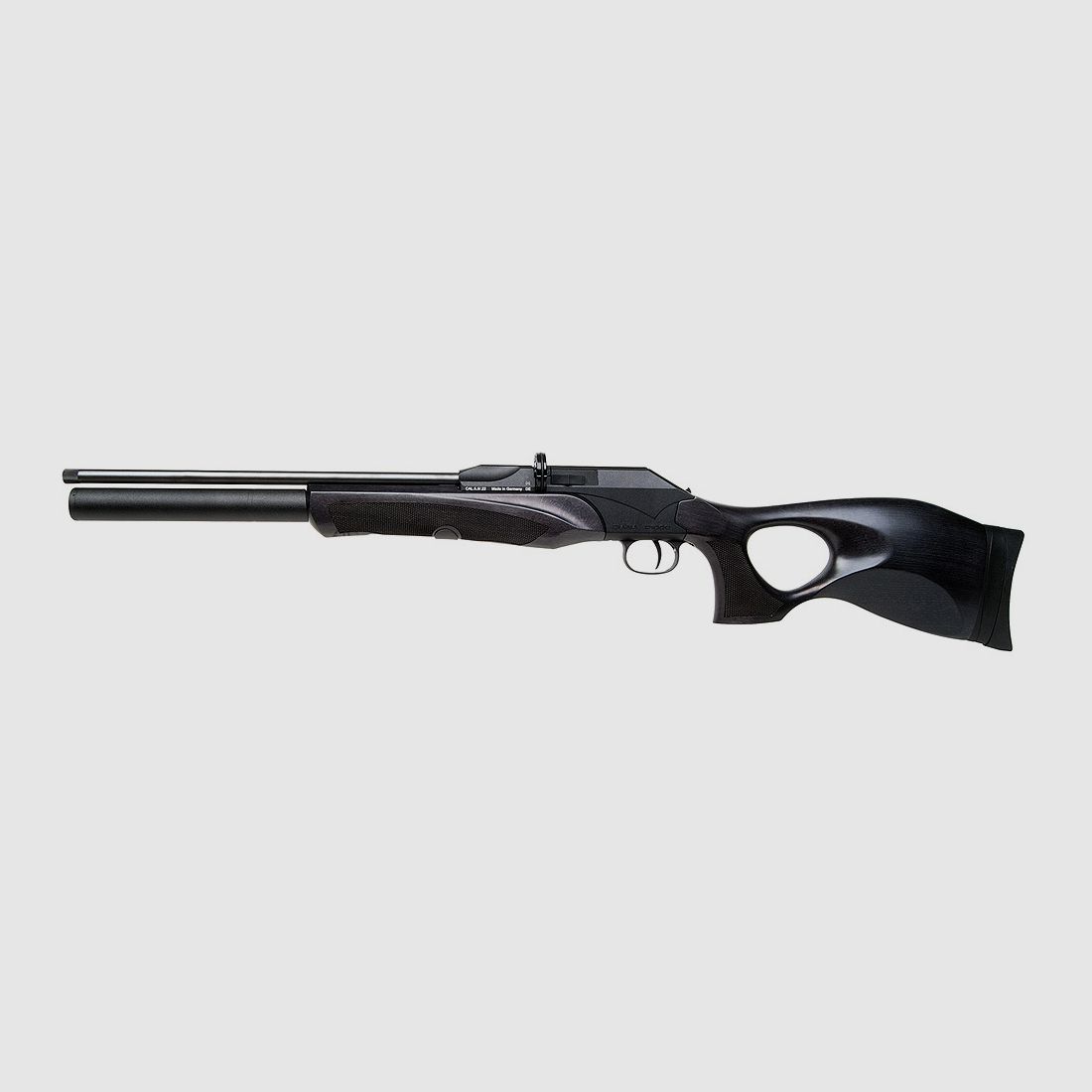 Pressluftgewehr Diana P1000 Evo2 TH Black, schwarzer Minelli-Lochschaft, Kaliber 4,5 mm (P18)