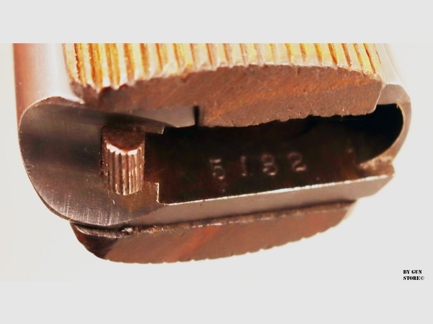 Pistool Friedrich Langenhan model II kal. 6,35 serienr. 5132, afbeelding 10 van 10