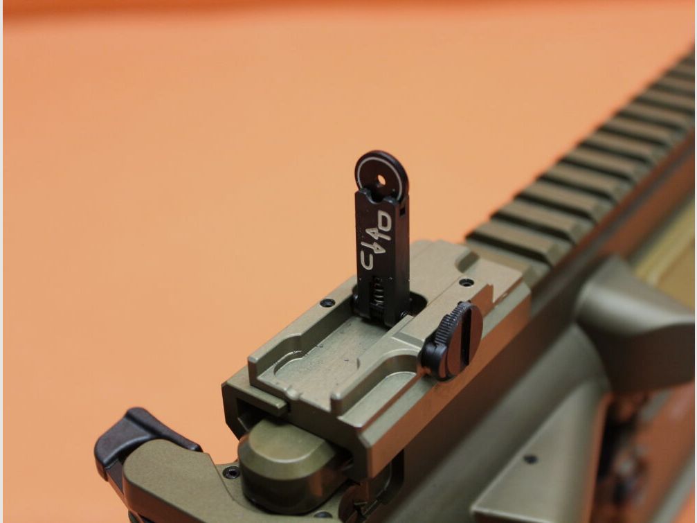 Angaben zur Produktsicherheit: Im Rahmen der EU-Verordnung sind wir verpfl Ha.Büchse .308Win Heckler&Koch/H&K MR308 A3 28 20" Lauf RAL8000, Gas-Piston-System HK417/G28