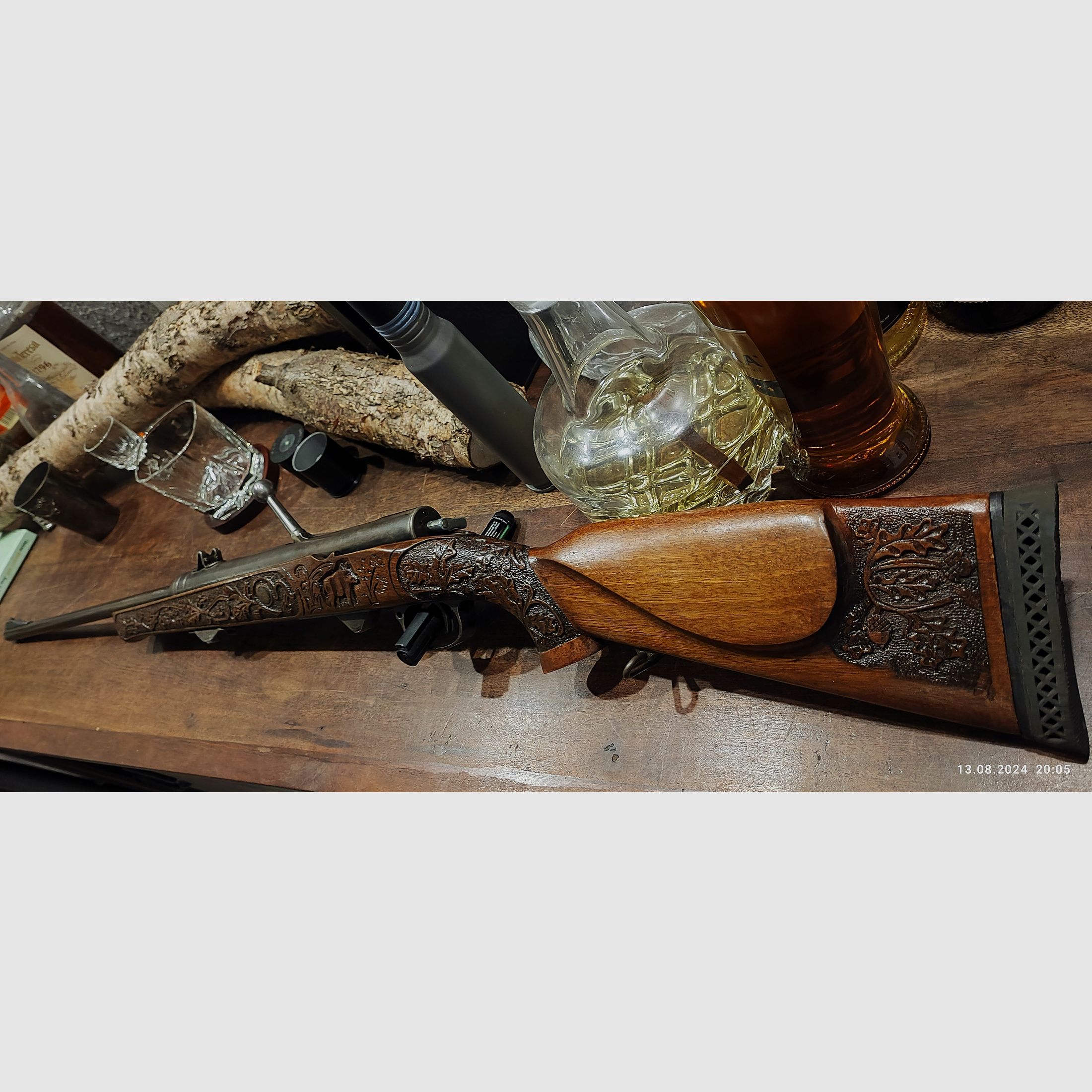 Anschütz Mod. 275 im Jagd-Schaft Sammlerstück 