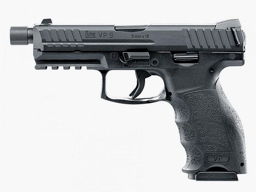 Gas Softairpistole Umarex Heckler & Koch VP9 Tactical, Kaliber 6mm BB (P18)