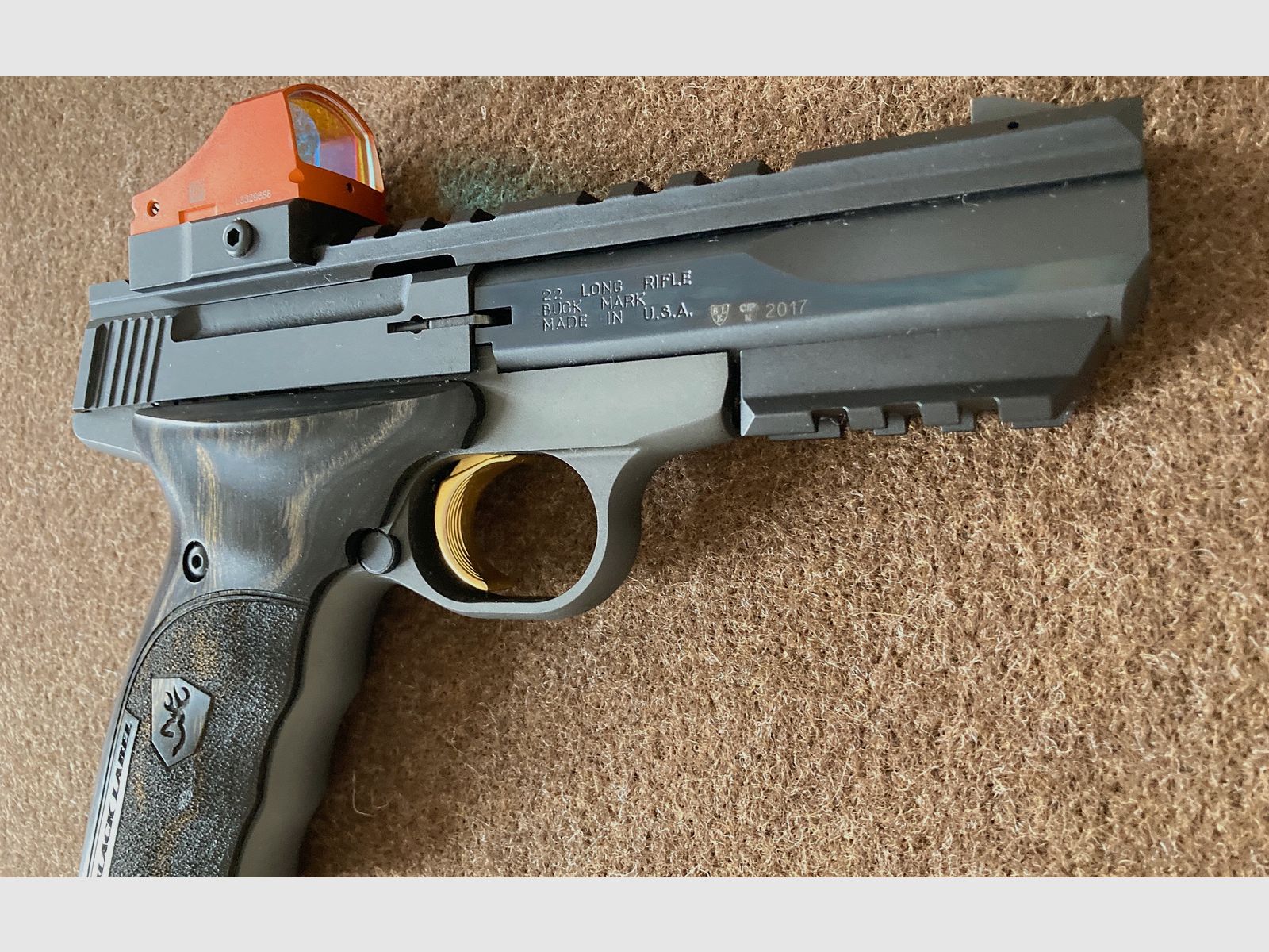 BUCK MARK BLACK LABEL Kal. .22lfb