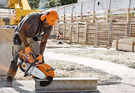 STIHL TS 500i; vermogen 5,3 pk; D350 mm; korund doorslijpschijf, afbeelding 4 van 4