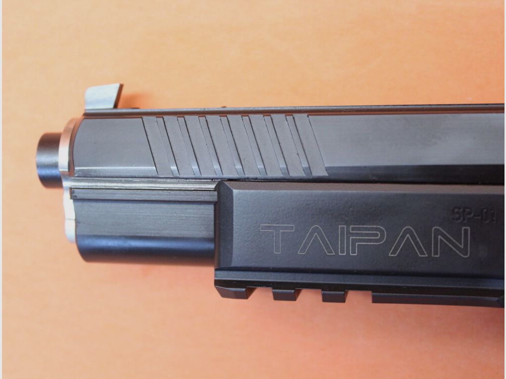 CZUB Frankonia Ha.Pistol 9mmLuger Frankonia CZ75 Taipan ORANGE Pro Tuning 6"/152mm Barrel/Sport Sight