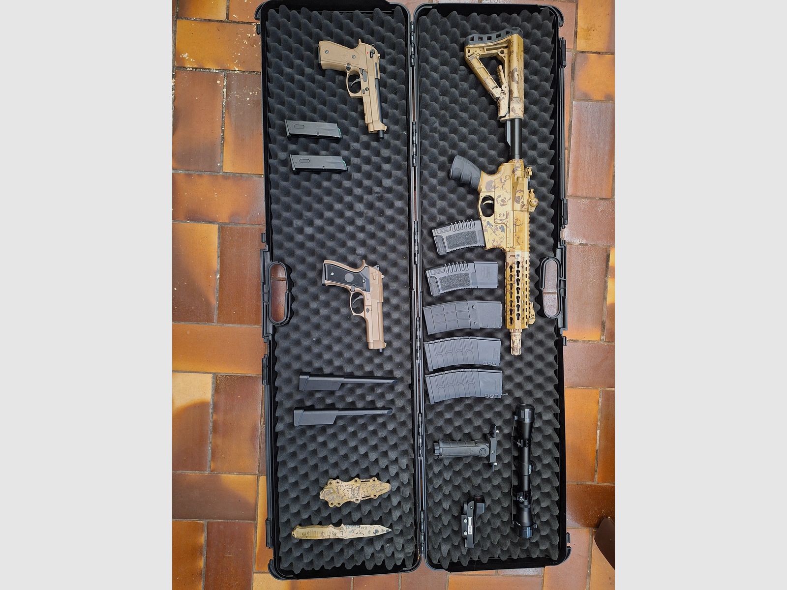 Komplette Airsoft Ausrüstung 