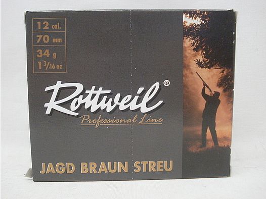 Streu 12/70 braun Plastik - 2,7mm/34g/Nr.6 (a10)