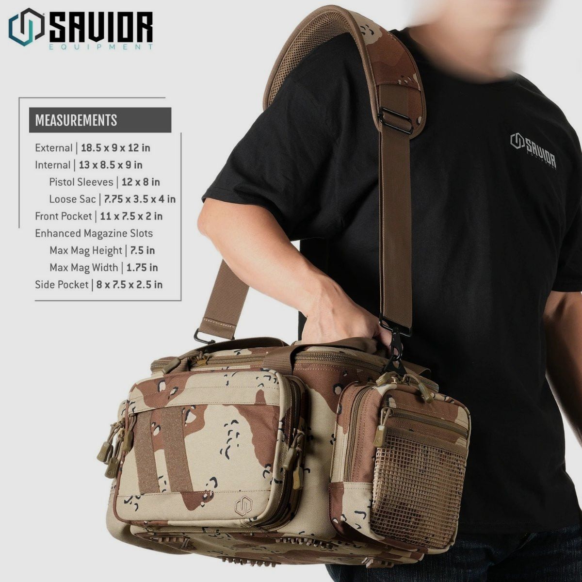 Savior - Range Bag Specialist - Multicam Chocolate Chip - RA-3GUN-WS-DBDU, zdjęcie 6 z 7