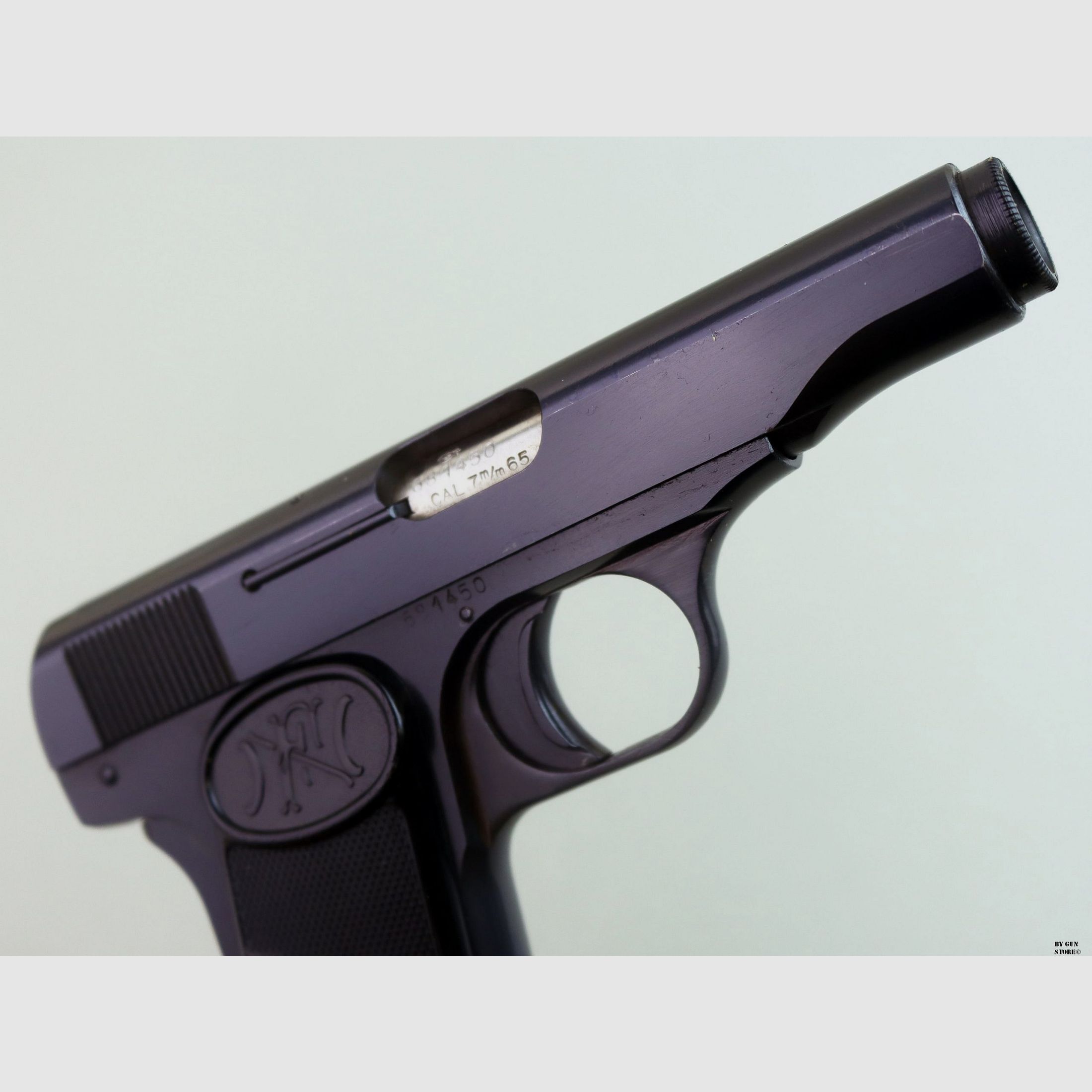 Pistol F.N. Browning mod. 10 cal. 7.65 mm mat. 681450, image 7 of 8
