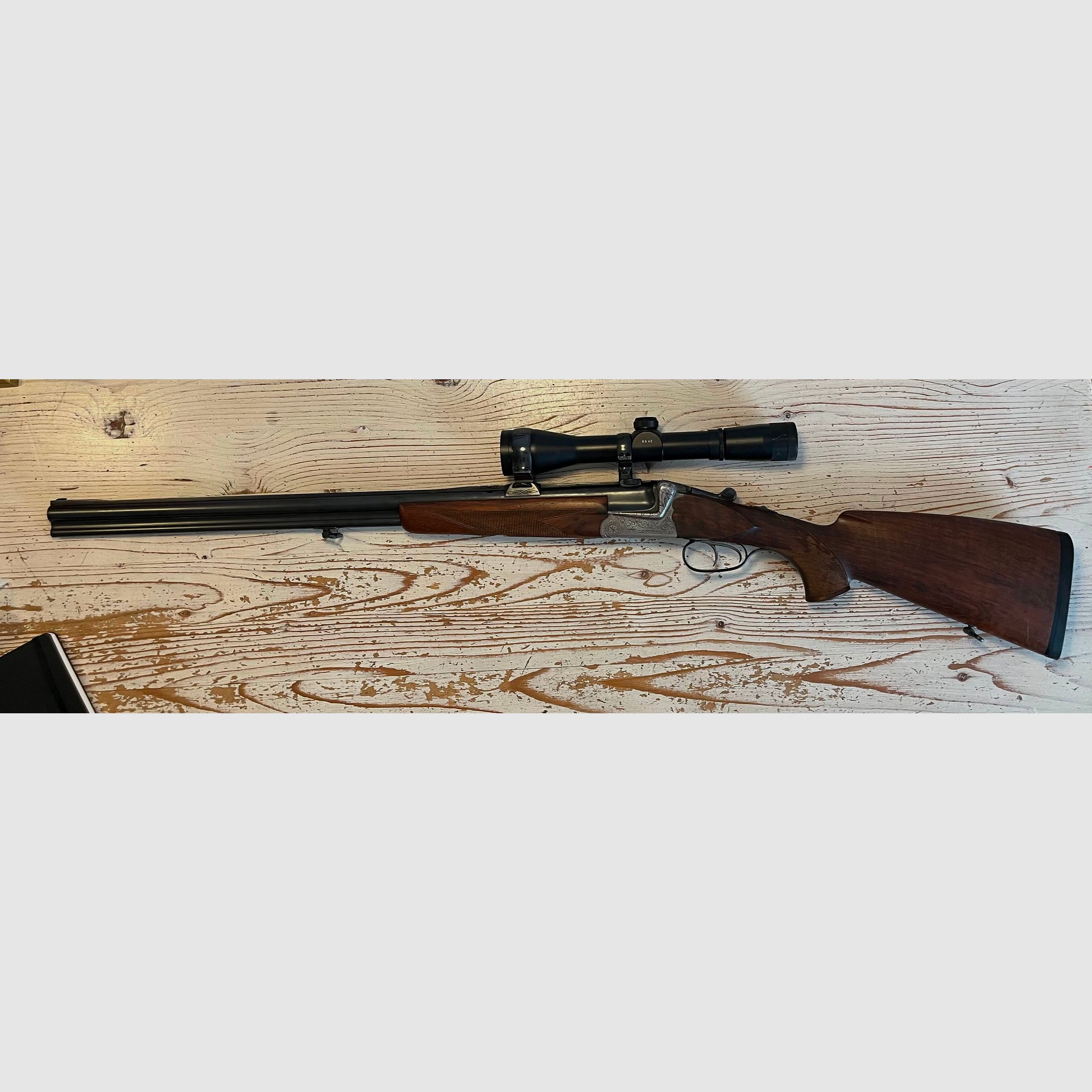 Sauer Bockbüchsflinte Modell 54, Kaliber 16/70 sowie Kaliber 7x65R 