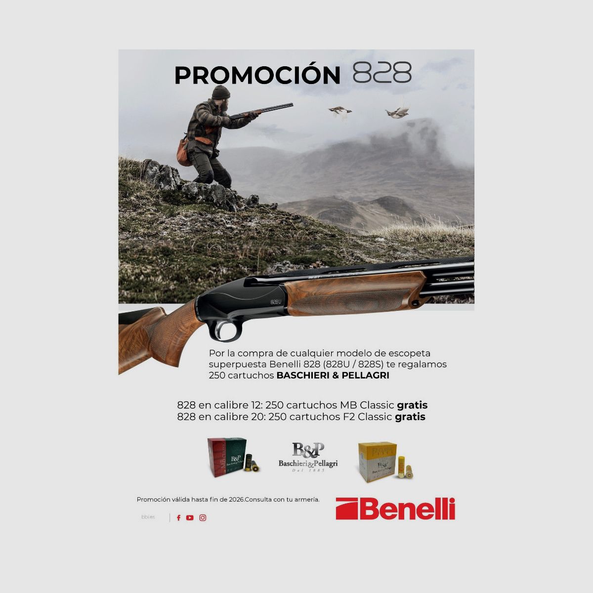 Benelli 828 U Silver Flinte, Bild 1 von 2