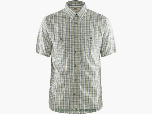 Fjällräven Shirt Abisko Cool Patina Green/Dark Navy