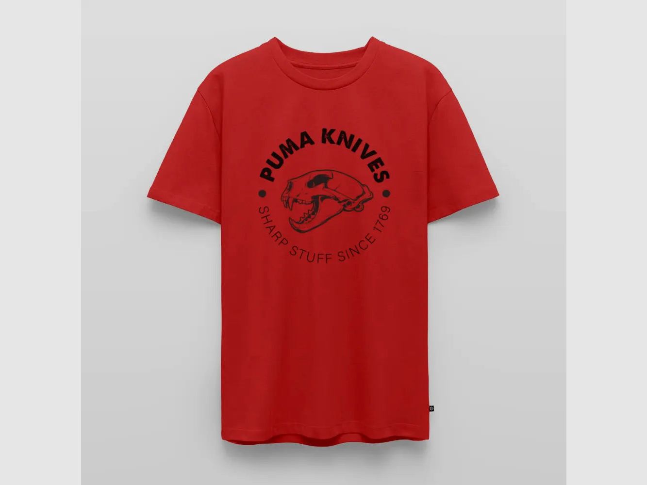 PUMA Men´s Premium T-Shirt "PUMA KNIVES Skull BW"