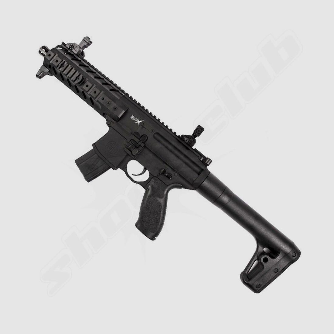 Sig Sauer	 MPX  CO2-Gewehr schwarz 4,5mm Diabolos im Set