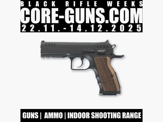 Tanfoglio Model Stock I, wejście do klasy produkcyjnej IPSC BLACK WEEKS DEAL