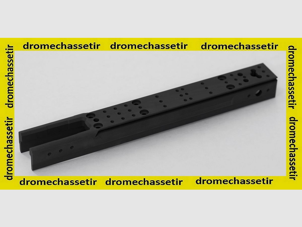 Garde main Aluminium KRG ARCA forend pour remington 700 action courte noir, image 2 sur 4