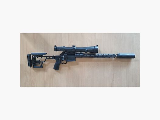 SIG Cross Rifle .308 mit Burris Laserscope 4-16x50 optional Schalldämpfer ERA SOB 3D