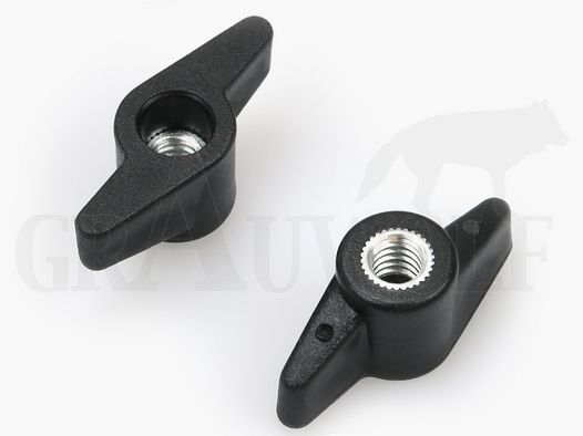 Inline Fabrication Tornillos de ala 1/4-20 (2 piezas) para el sistema de cambio rápido