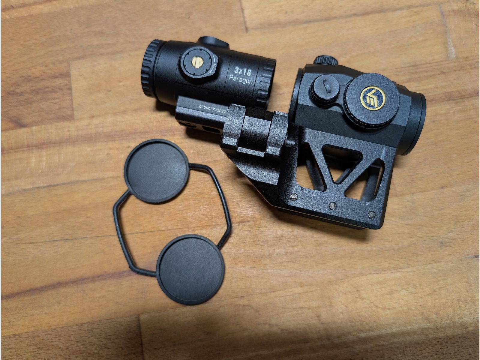 Vector Optics SCRD-46 con SCMF-33 y montaje monolítico XASR-RM02