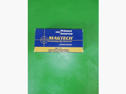 Magtech amorces de petit pistolet No. 1 1/2