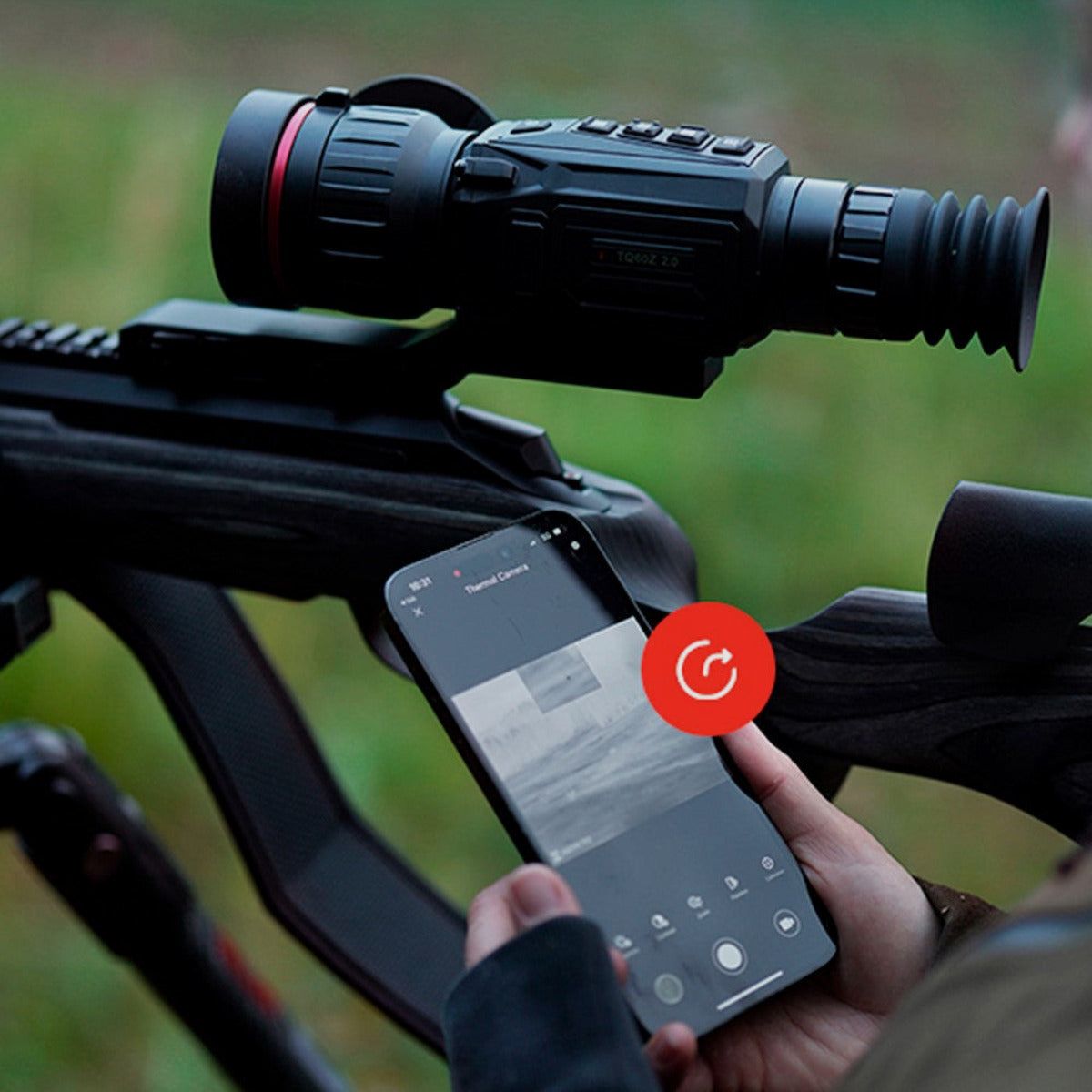 Wärmebildzielfernrohr HIKMICRO Thunder TH50Z 2.0 mit optischem Zoom, Bild 8 von 10