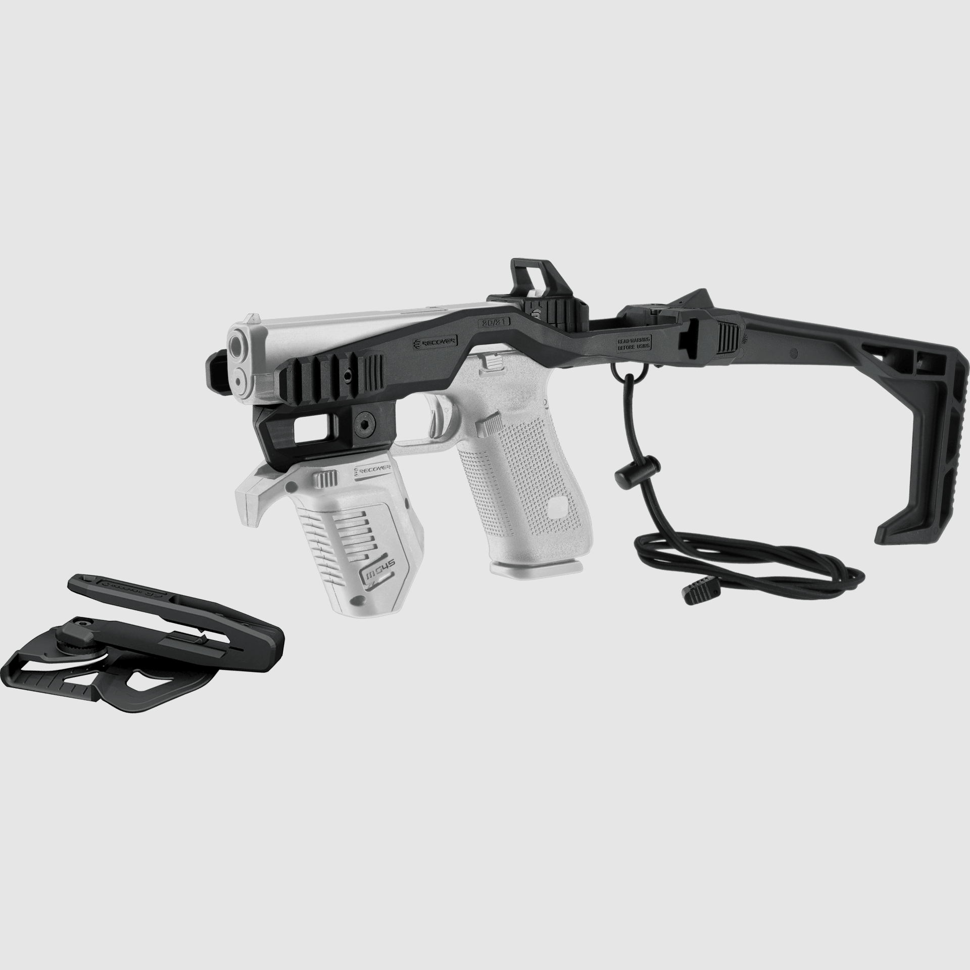 Recover 20/21 Stabilizer Basiskit Level 2 für GLOCK, inkl. Holster