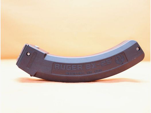 Ruger Ruger 10/22 : Chargeur Ruger BX-25 25 coups .22lr Polymère Noir (.22lfB/.22L.R.)