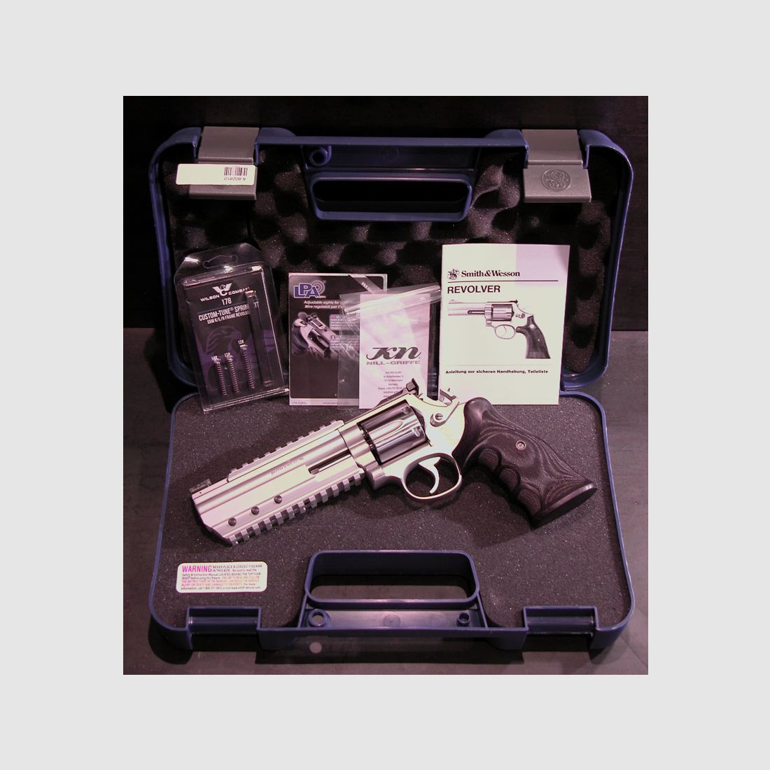 Smith & Wesson White-Diamond "Silver-Starshooter" Centra 2-position sight S&W 686 6" inch 357 Magnum