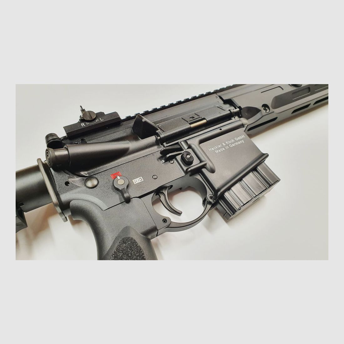 Heckler&Koch MR223 A3 Slimline 14,5" SPORT Sonder-Edition, Schwarz .223Rem Black BKA-Bescheid