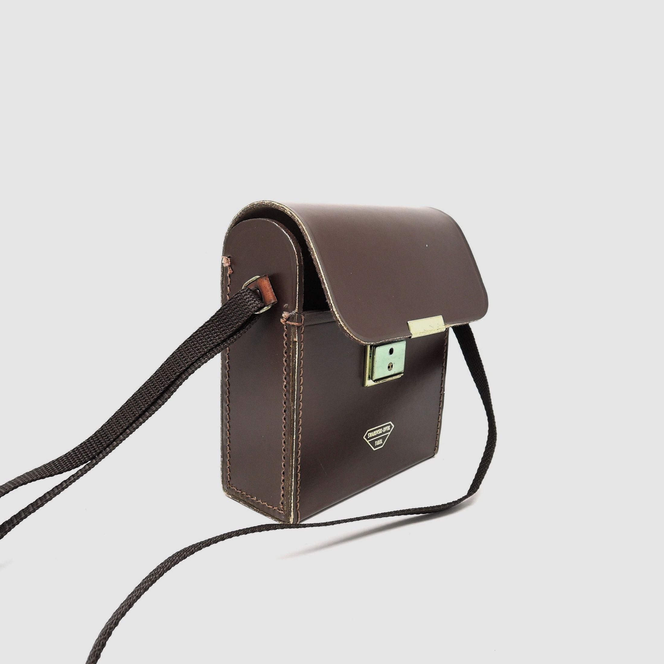 SWAROVSKI – Geldbörse aus braunem Leder, Bild 2 von 4