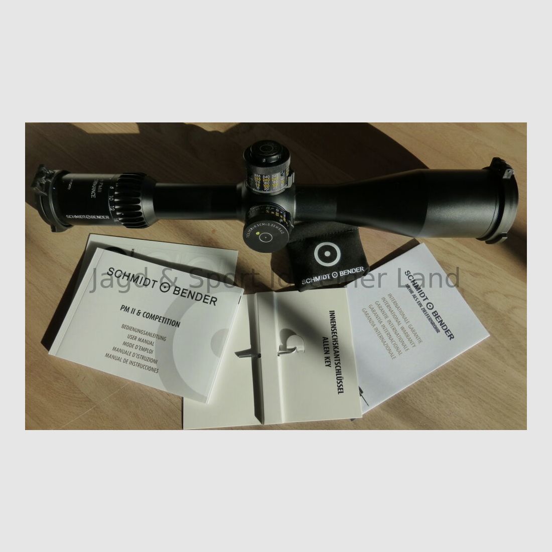 Schmidt-Bender PM II High Performance, 6-36x56, Abs. P5FL, LP I