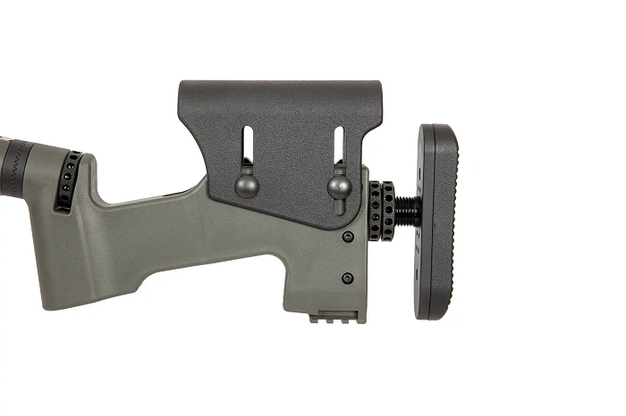 Karabin snajperski ASG AMOEBA Striker TACTICAL T1 - Olive Drab, zdjęcie 15 z 16
