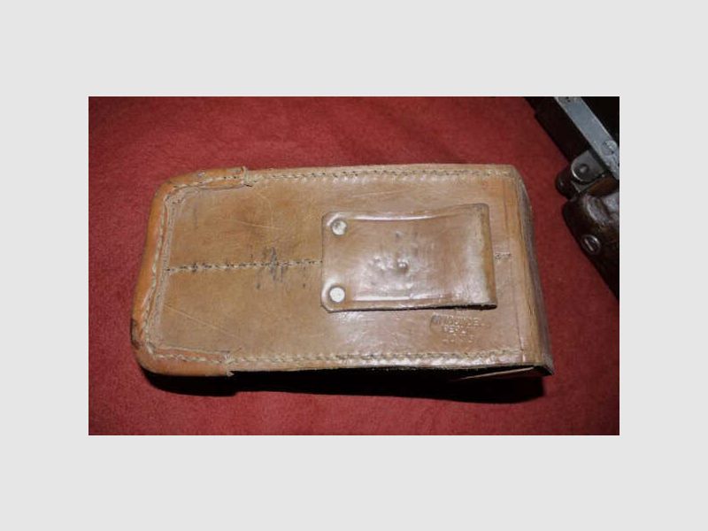 Otto Sindel Berlin pochette de chargeur MP18 & MP28, courte !!!extrêmement rare!