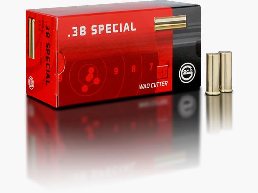 Geco .38 Special, Blei Wadcutter 148grs