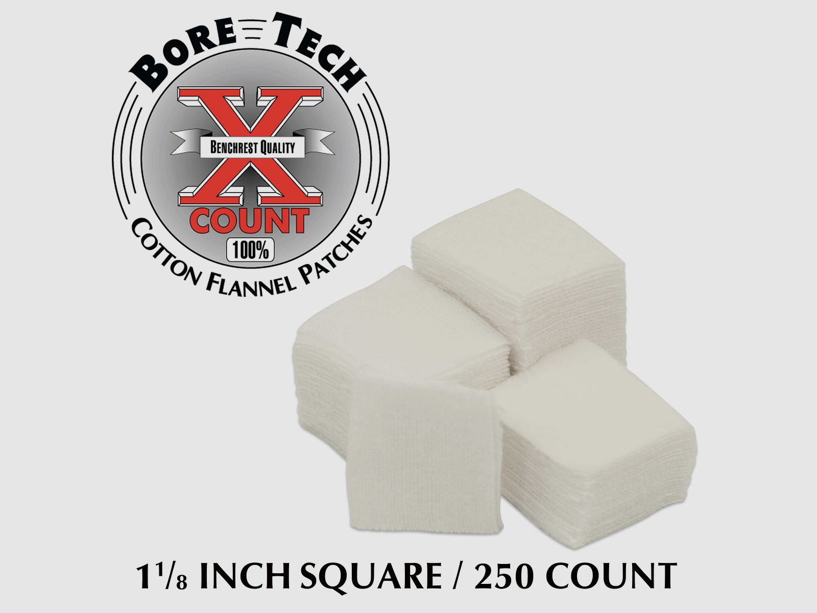 Bore Tech X-Count Patches – Baumwoll-Reinigungspatches nach Kaliber, Bild 3 von 8