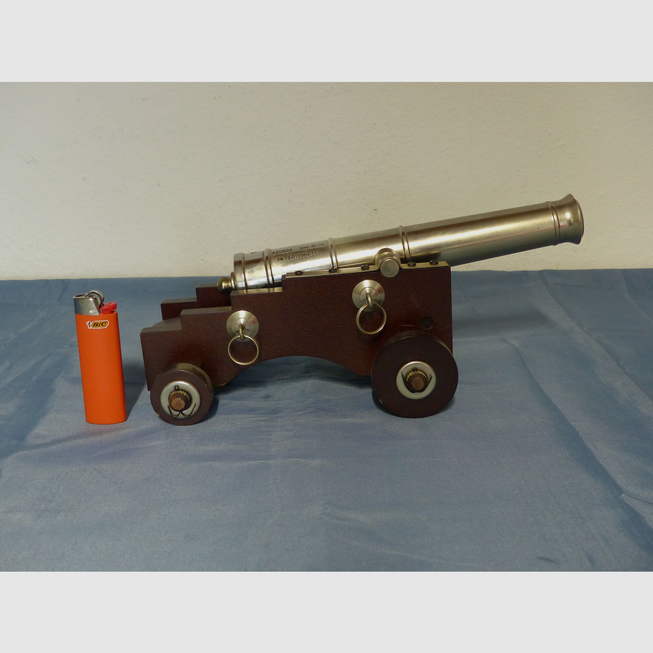Vorderlader Kanone Ardesa Spanien Cal. .50 Schwarzpulver vintage