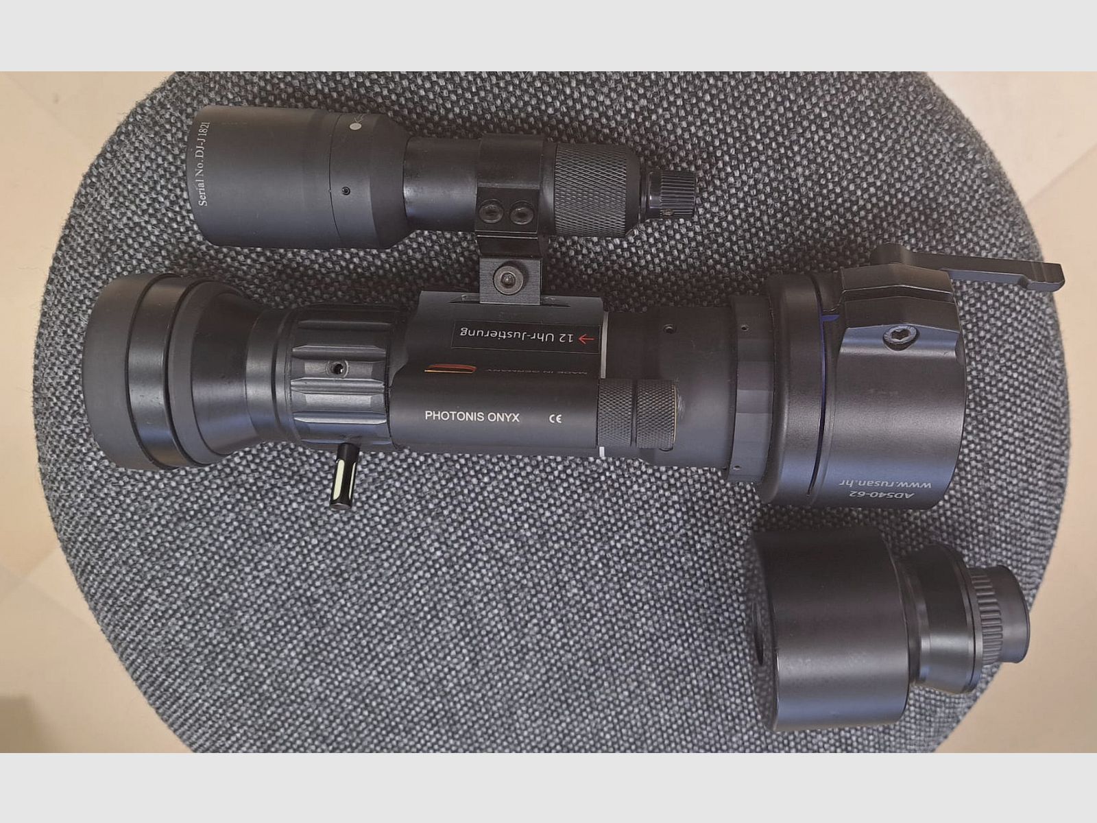 DJ-8 NSV 1×48 plus Phönix Focus plus AD 540-62 Plus DJ-705 Optik-Einheit