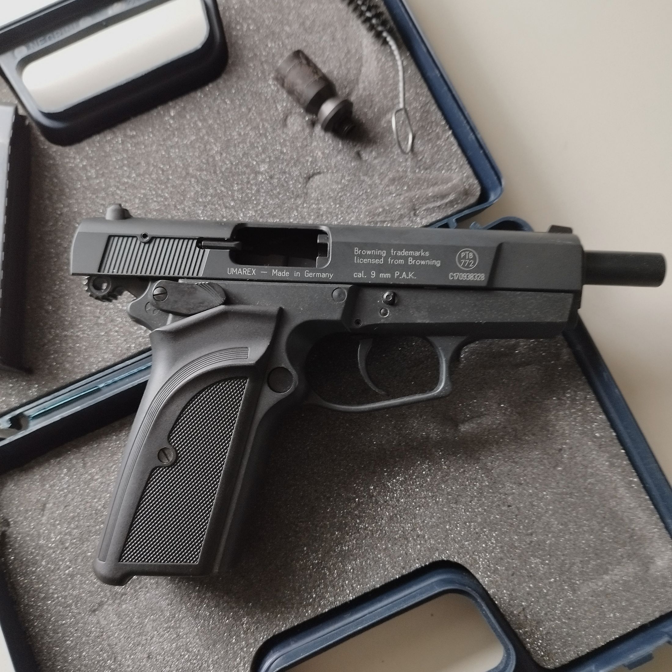 Browning GPDA 9 - 9mm P.A.K. - Pistola SRS con scatola PTB