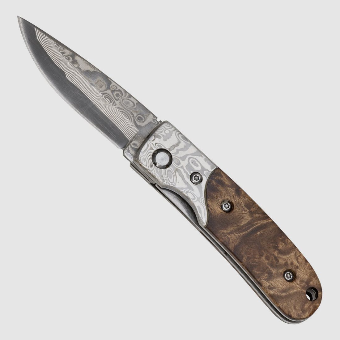 Damast Taschenmesser in Geschenkdose