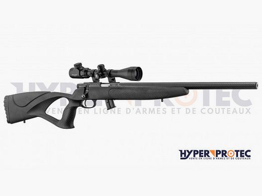 Pack Repetierbüchse 22lr BO Equality Maker Schalldämpfer + Zielfernrohr