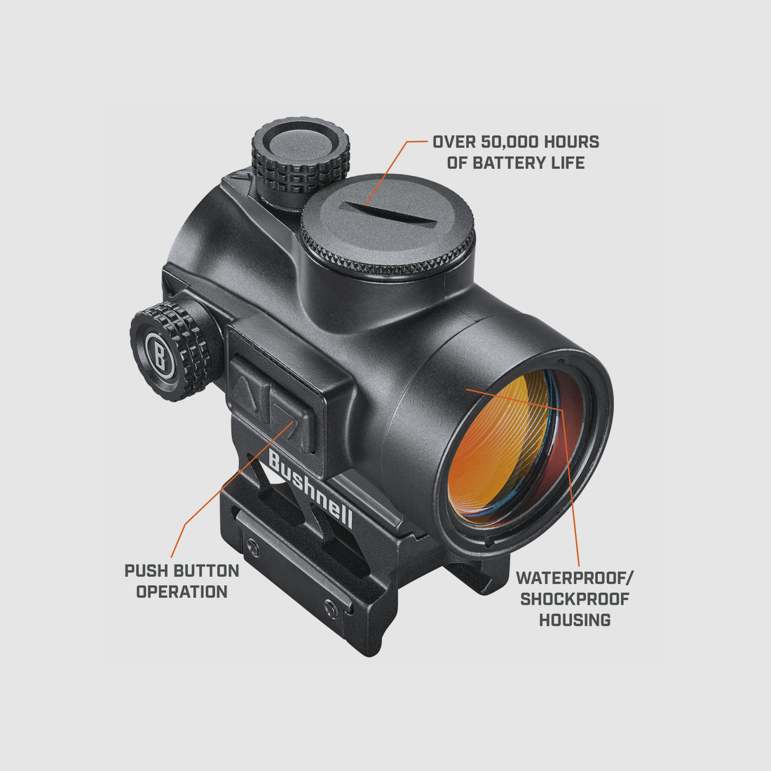 Bushnell AR Optics TRS-26 Red Dot – AR71XRD (3-MOA Punto)