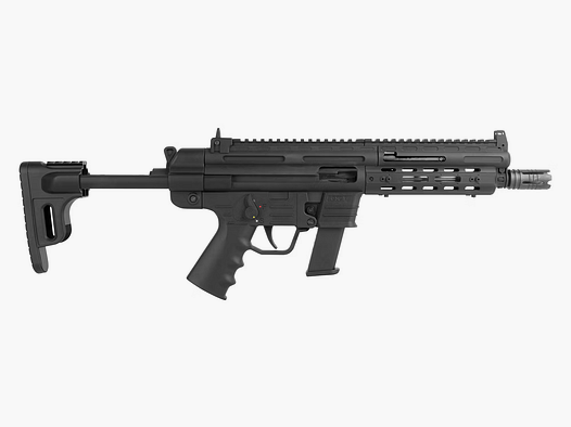 GSG-9 WES Variante Kal. 9mm Para, 10 Schuss, 7.5″ Lauf, Total Länge 617-715 mm