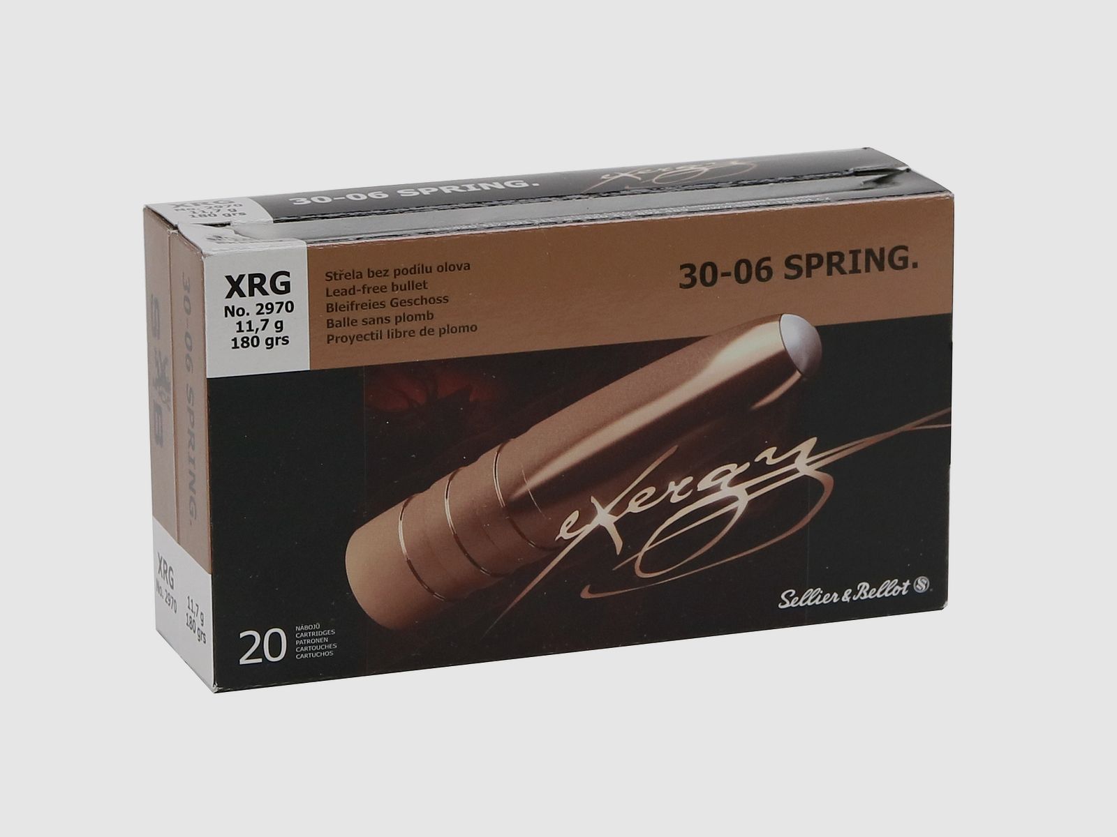 Sellier & Bellot .30-06 Sp eXergy, Kaliber