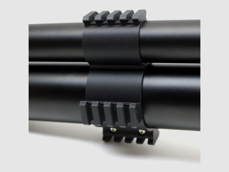 AEA HPMAX MK2 Tankklemme, Bottle Clamp 45mm mit 4x Picatinny