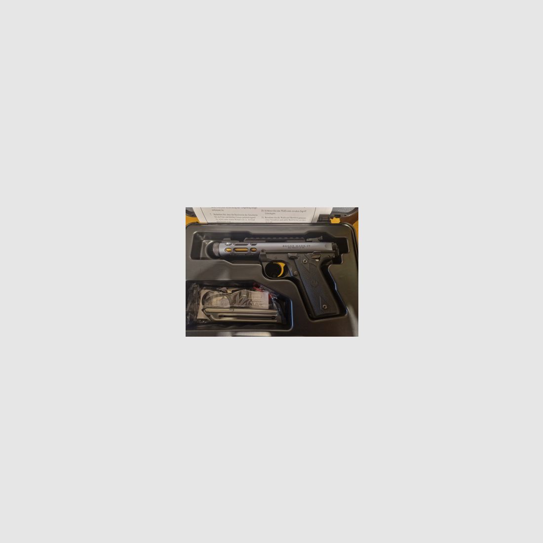 RUGER MARK IV 22/45 LITE .22 LFB. GRAY