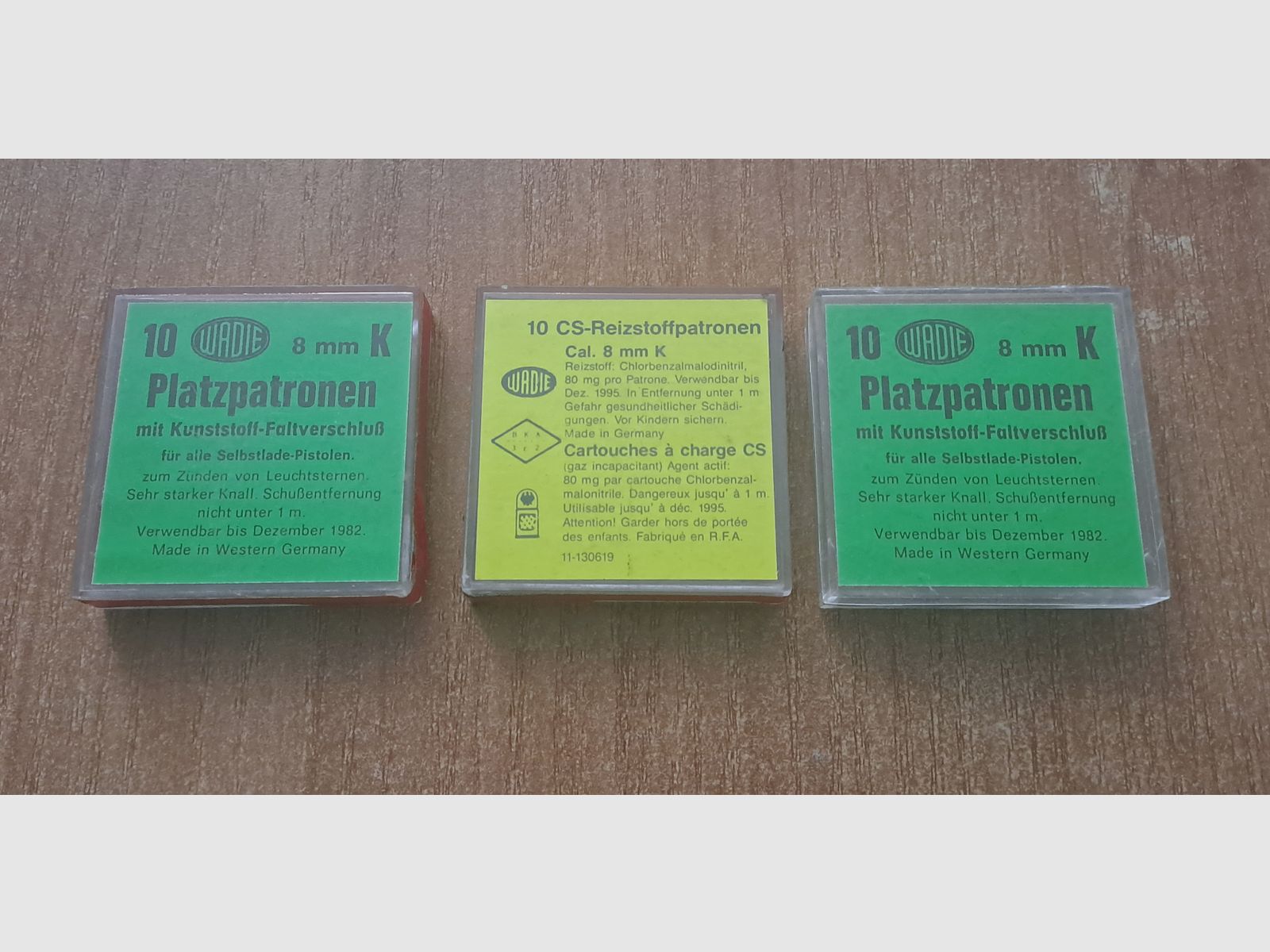 Knall/ Gaspatronen im Kal. 8 mm Knall