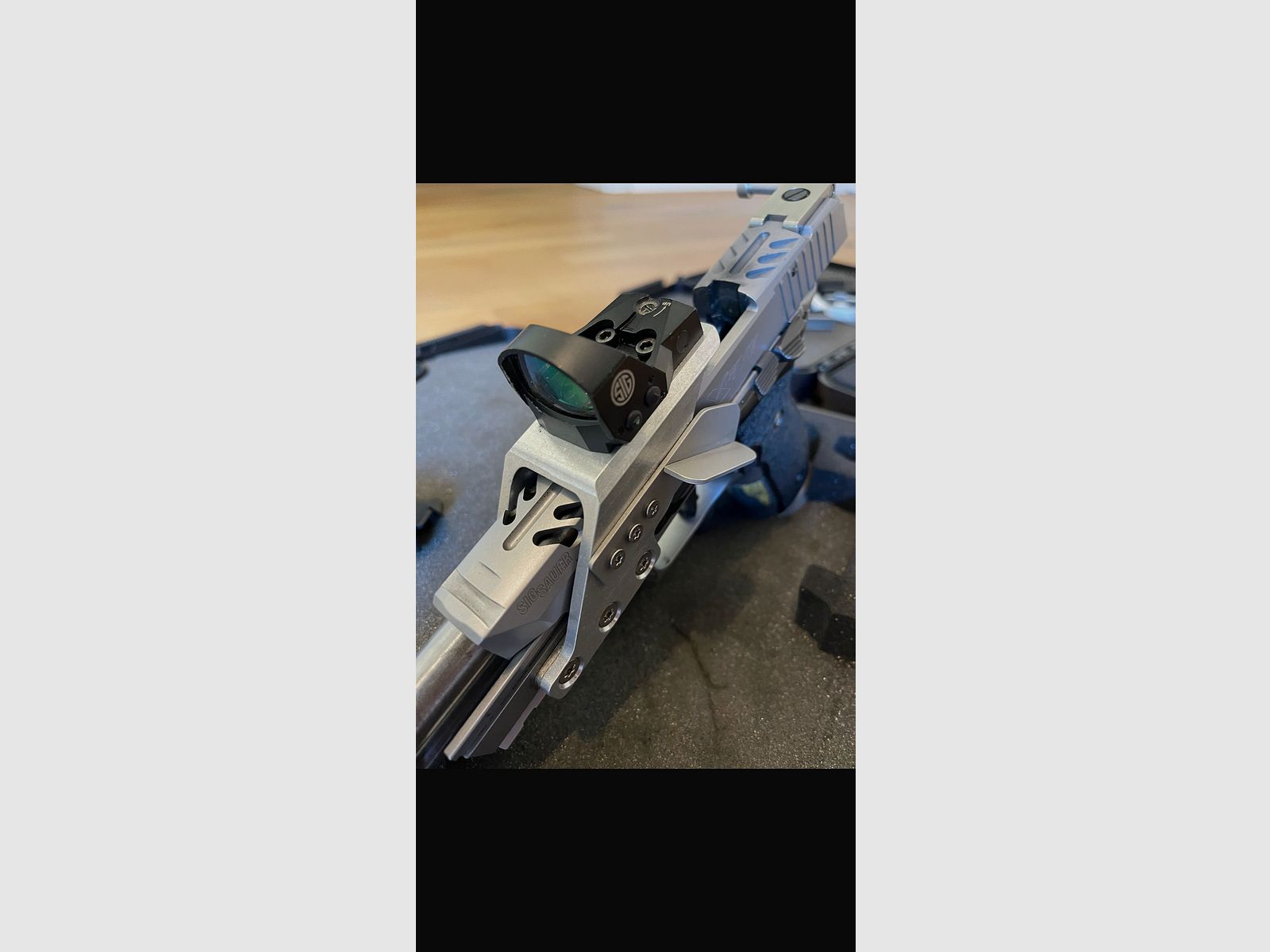 SIG Sauer Pistole P226 X-Five Supermatch Racegun HB-Q Umbau 