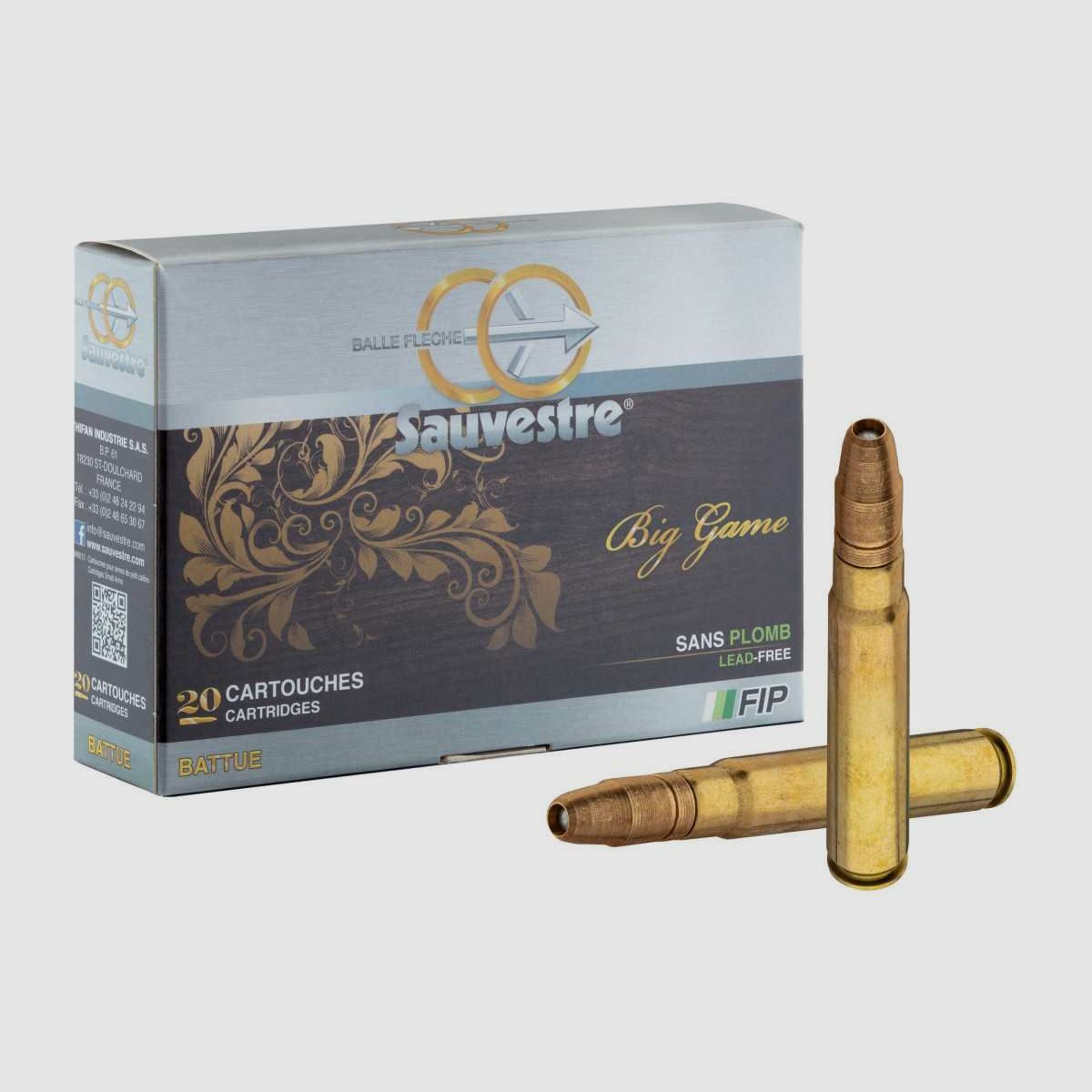 Sauvestre 9.3x62 FIP Battue 247 gr / 16 g - FIP 247 gr / 16 g, Bild 1 von 3