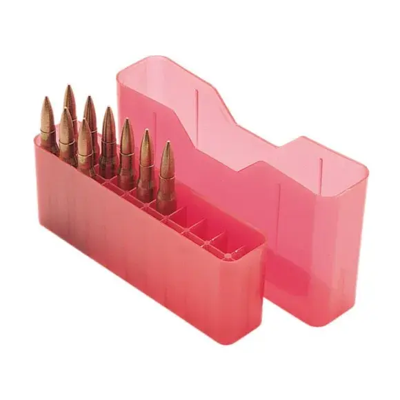 Boîte de Rangement pour 20 Balles de Chasse Calibre 30-06, 243Win, 270Win, 308Win