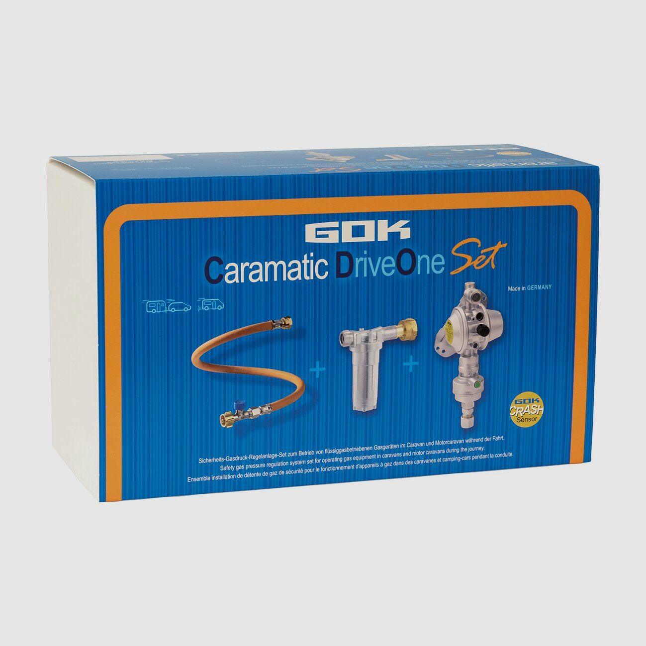 Sicherheits-Gasdruck-Regelanlage Caramatic DriveOne Set, horizontal, Bild 8 von 10