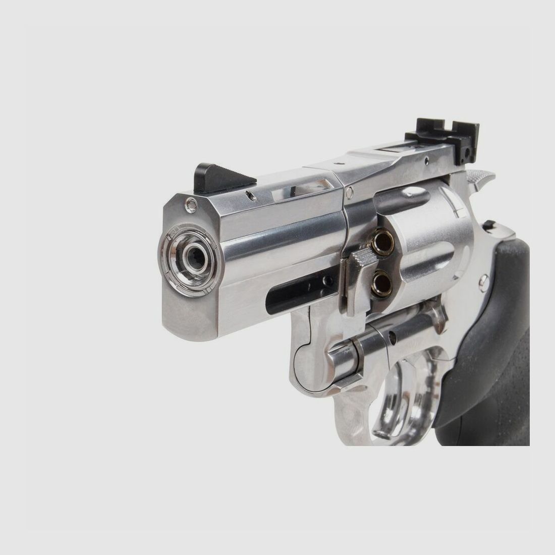 Dan Wesson 715 2,5" .177 Argent 4,5mm Pression d'Air CO2